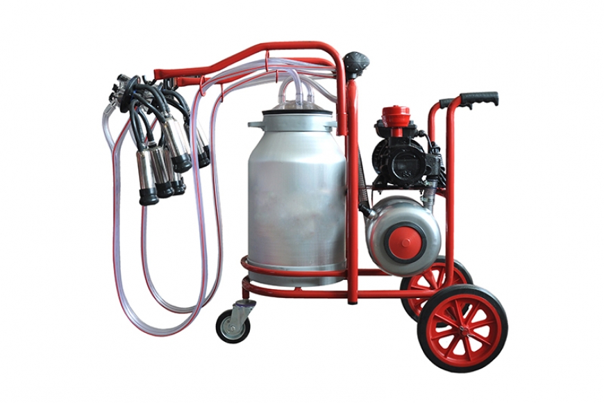 MC 3152 - MILKING MACHINE NEW TYPE WITH ALUMINUM BUCKET